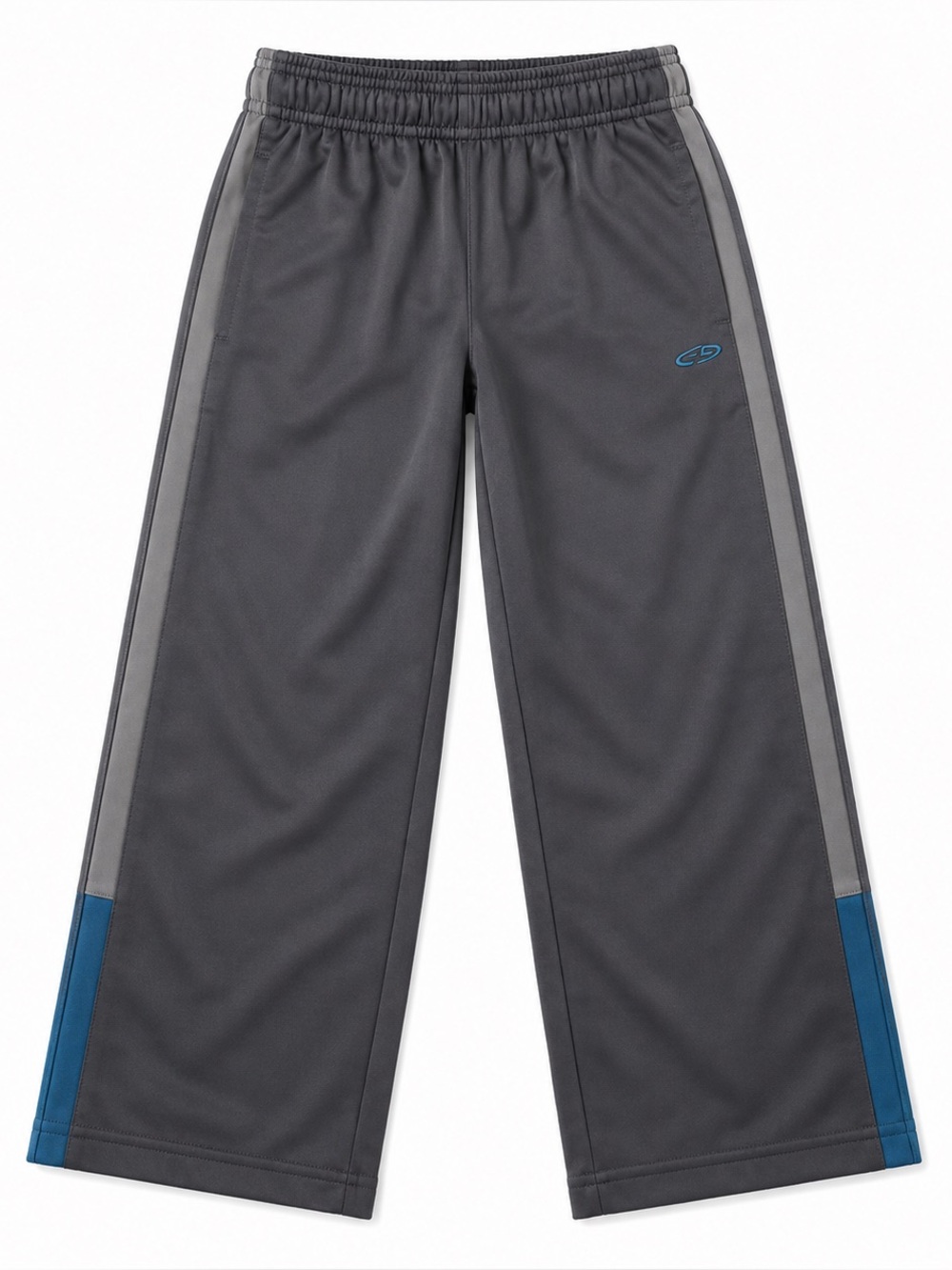 C9 by Champion Boys Size 6/7 Athletic Pants Black Gray Blue Track Jogger Sport